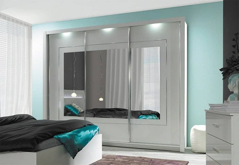 Panarea 12 Sliding Door Wardrobe 258cm