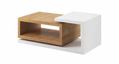 Bota 97 Coffee Table 120cm [Oak] [White] -White Background