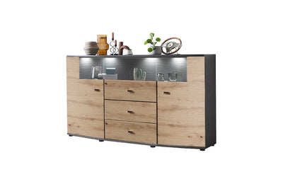 Dera 85 Display Sideboard Cabinet 160cm