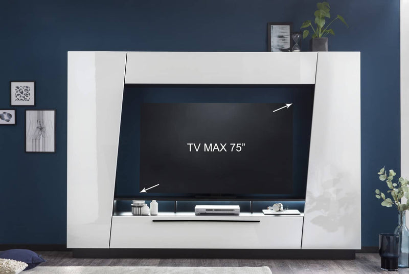 Media Entertainment Unit For TVs Up To 75"