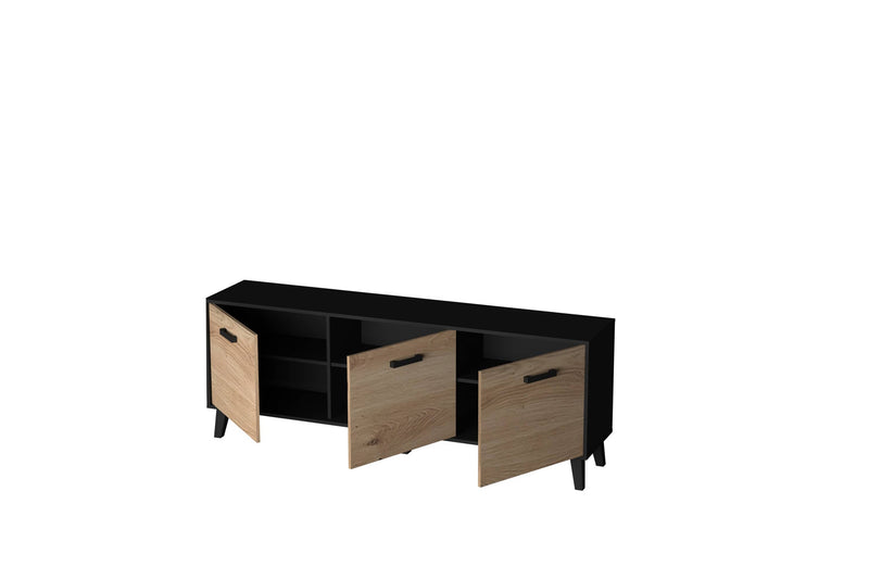 Artona 02 TV Cabinet 186cm [Oak] - Interior Image