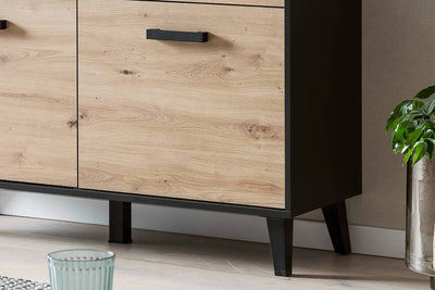 Artona 85 Sideboard Cabinet 126cm [Oak] - Lifestyle Image 4