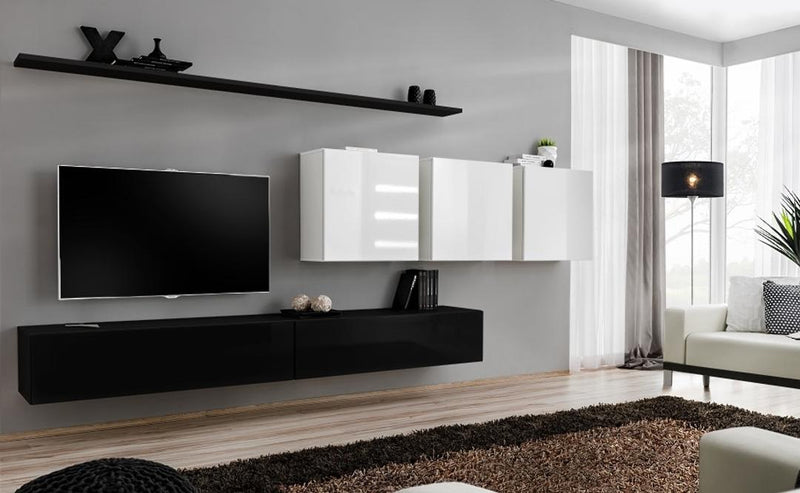 Switch VII Entertainment Unit For TVs Up To 49"