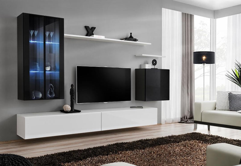 Switch XII Entertainment Unit For TVs Up To 58"
