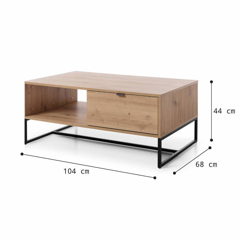 Amber Coffee Table Dimensions