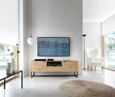 Amber TV Cabinet 153cm - Lifestyle Image