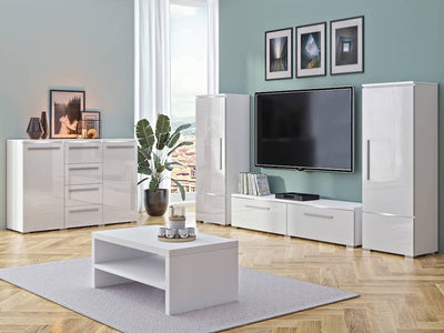 Amber Living Room Set [White]