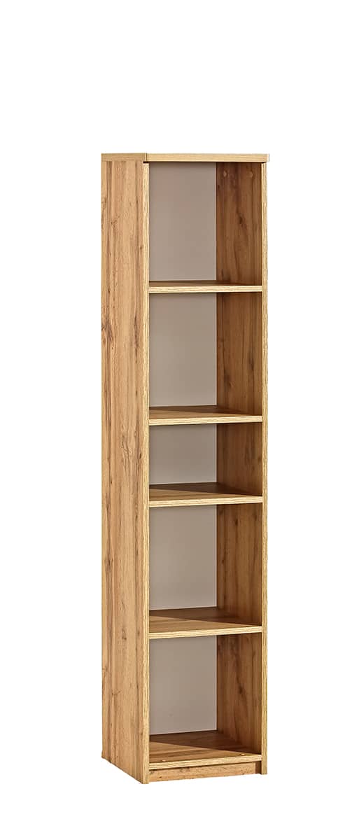 Arca AR11 Bookcase 35cm [Oak Wotan] - White Background