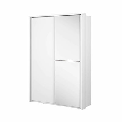 Arti 21 - 2 Sliding Door Wardrobe 160cm [White] - White Background