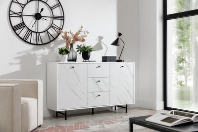 Veroli 01 Sideboard Cabinet 150cm [White] - Lifestyle Image 