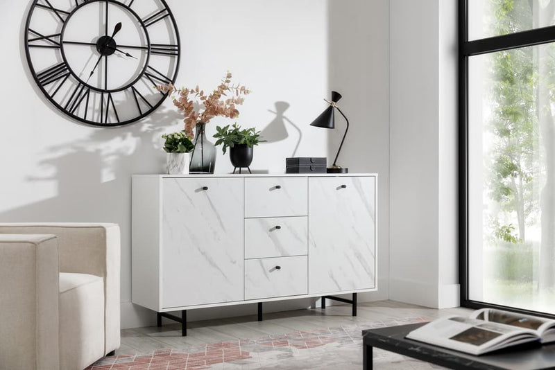 Veroli 01 Sideboard Cabinet 150cm [White] - Lifestyle Image 