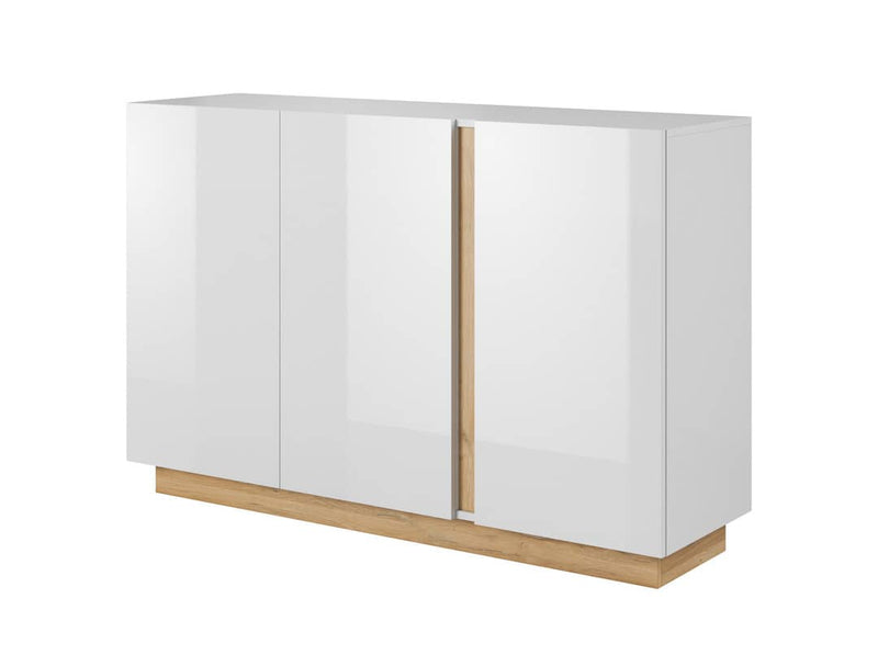 Arco Sideboard Cabinet 139cm [White] - White Background