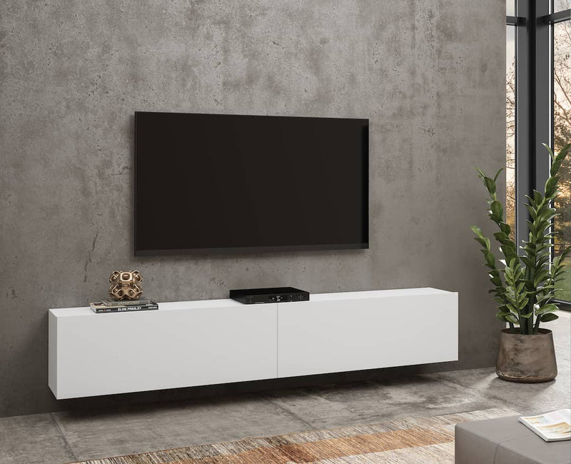Ava 40 TV Cabinet 180cm [White] - Lifestyle Image 4