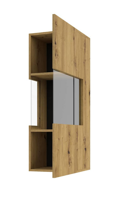 Ava 07 Wall Hung Cabinet 36cm [Oak] - Internal Image