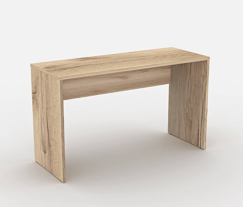 Agapi Desk 130cm [Oak] - White Background