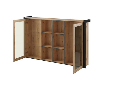 Aktiv 04 Display Hutch 180cm With Open Doors