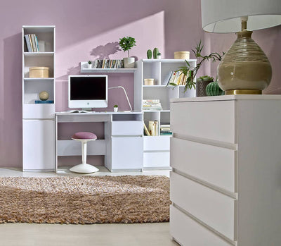 Arca Bedroom Set [White] - Lifestyle Image