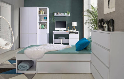 Arca Bedroom Set [White] - Lifestyle Image 2