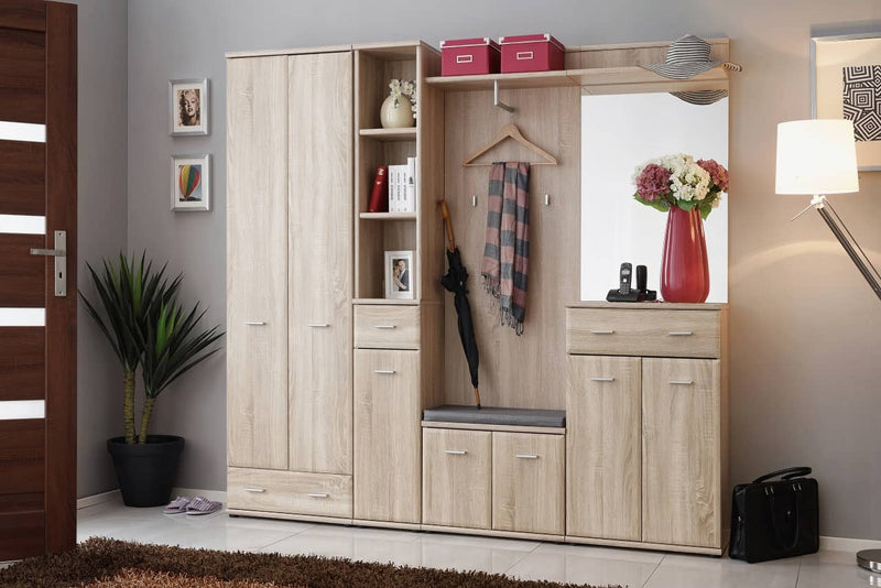 Armario Hallway Cabinet 60cm [Oak] - Lifestyle Image