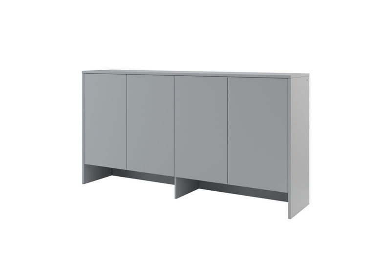BC-11 Over Bed Unit for Horizontal Wall Bed Concept 90cm [Grey] - White Background
