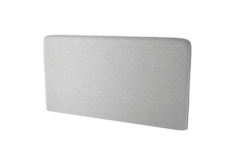 CP-12 Optional Headboard For CP-01 Vertical Wall Bed Concept 140cm [Boucle Beige] - White Background