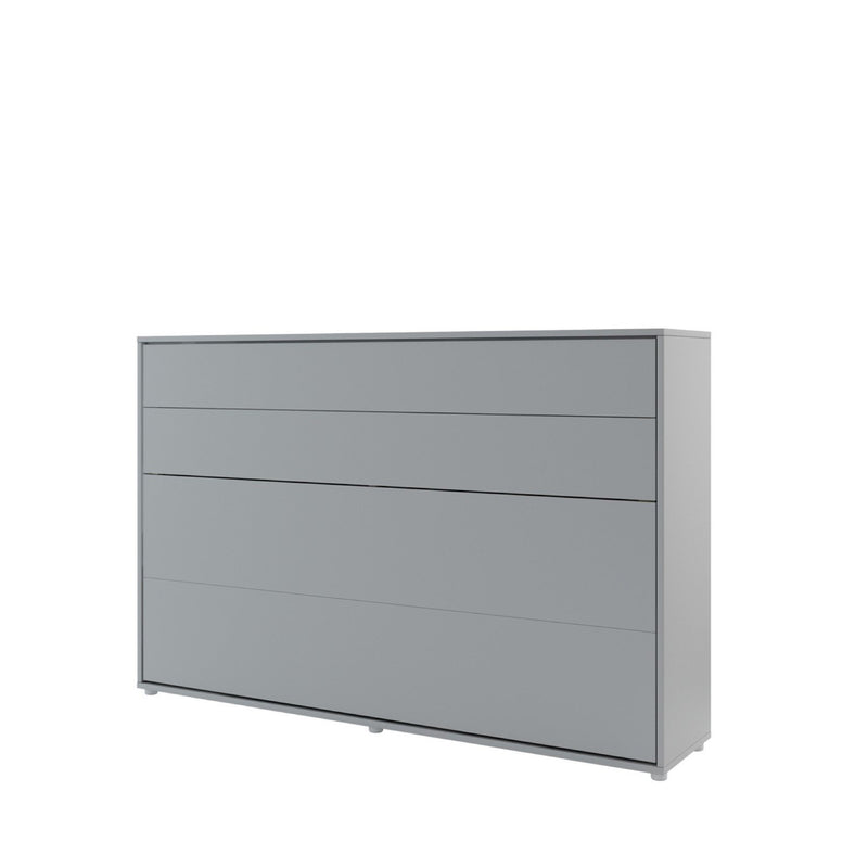 BC-05 Horizontal Wall Bed Concept 120cm [Grey] - White Background