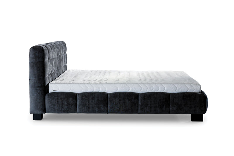 Belly Upholstered Bed Side View