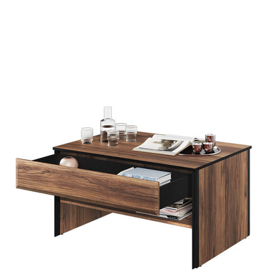 Borga BG-08 Coffee Table 100cm [Oak] - White Background 2
