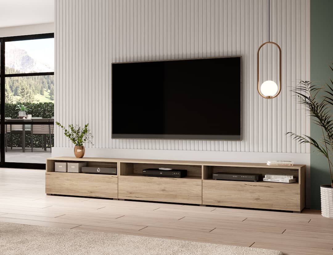 Tv stands with cupboards sales