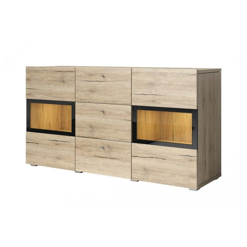 Baros 26 - Sideboard Cabinet 132cm [Oak] - White Background