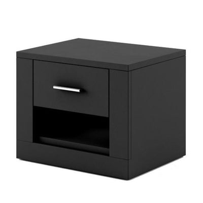 Idea ID-07 Bedside Cabinet [Black]