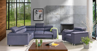 Boston II Corner Sofa Bed - Lifestyle Image