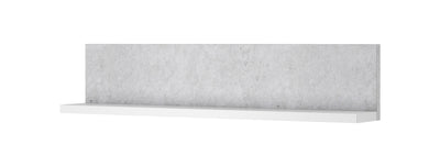 Bota 01 Wall Shelf 150cm [White] - White Background