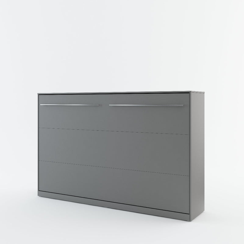CP-05 Horizontal Wall Bed Concept 120cm [Grey] - White Background