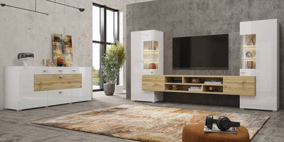 Coby 43 Sideboard Cabinet 122cm [White] - Lifestyle Image 2