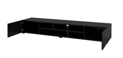 Coby 40 TV Cabinet 209cm [Black] - White Background 3