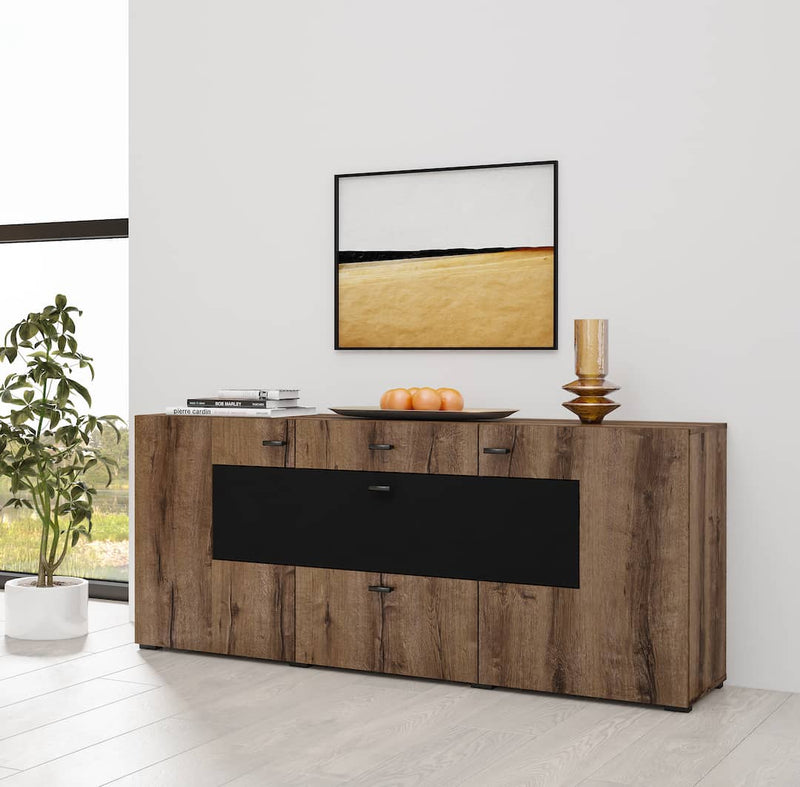 Coby 26 Sideboard Cabinet 165cm [Oak Monastery] - Lifestyle Image 3 