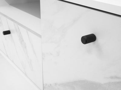 Veroli 03 TV Cabinet 150cm [White] - Metal Handles 2