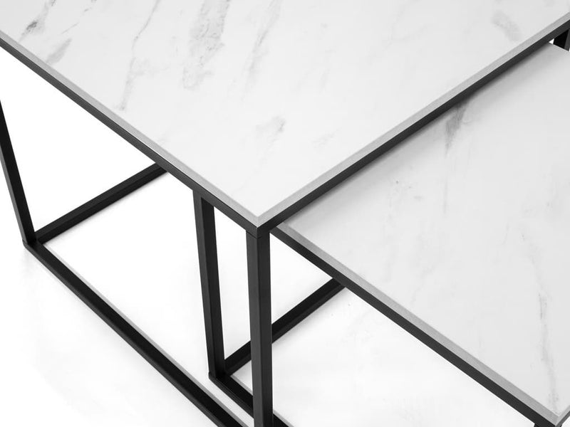 Veroli 06 Coffee Table 65cm [White] - White Background 5