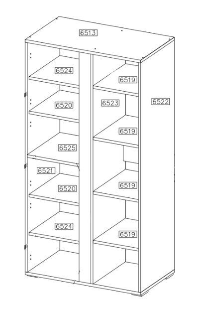 Davos A Entertainment Unit For TVs Up To 55"