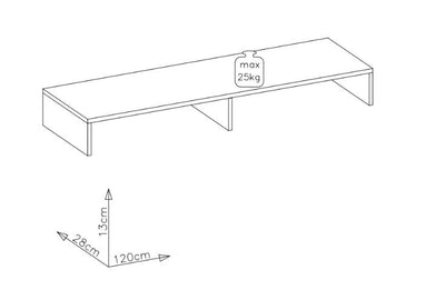 Davos A Entertainment Unit For TVs Up To 55"