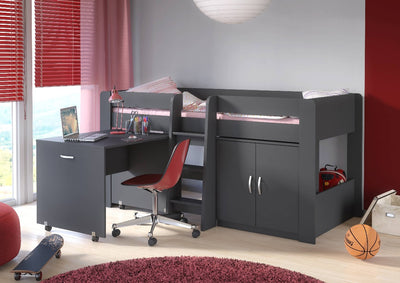 Cabin Bed Funky [Graphite] - Lifestyle Image