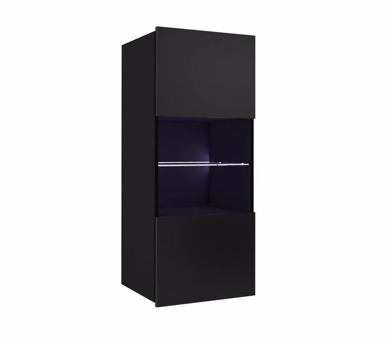 Calabrini Wall Hung Cabinet 45cm [Black] - Lifestyle Image
