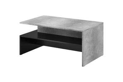 Baros 99 Coffee Table 100cm [Grey] - White Background