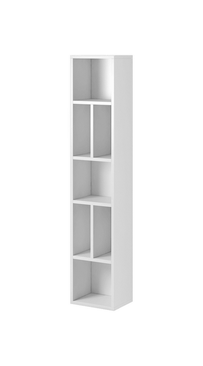 Toledo 88 Bookcase 32cm [White] - White Background