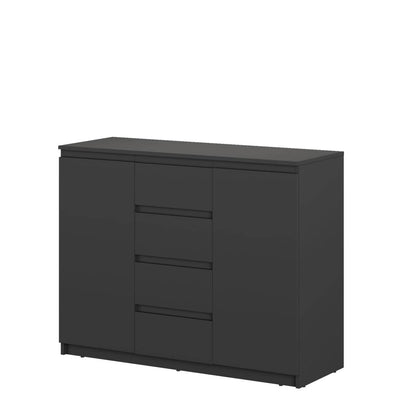 Idea ID-04 Sideboard Cabinet [Black] - White Background