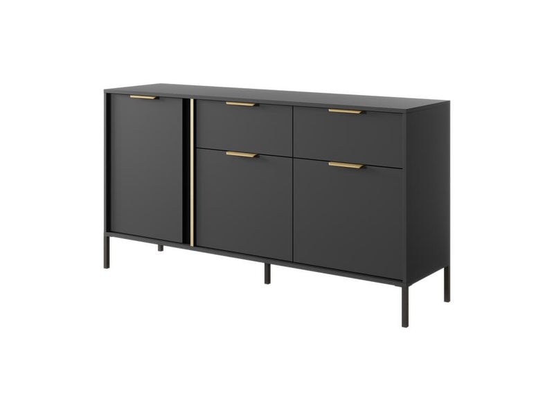 Lars Sideboard Cabinet 153cm [Drawers]