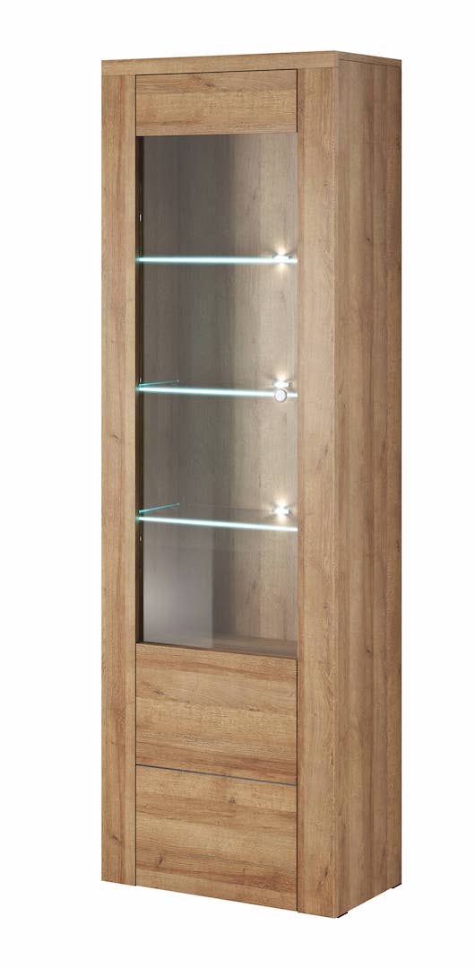 Larona 05 Tall Display Cabinet 65cm
