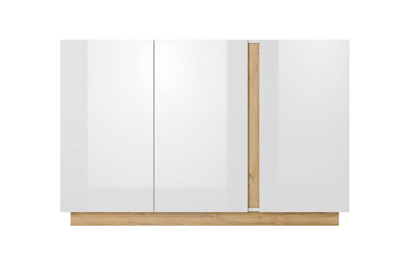 Arco Sideboard Cabinet 139cm [White] - Front Angle