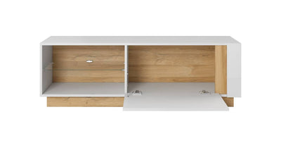 Arco TV Cabinet 138cm [White] - Interior Layout